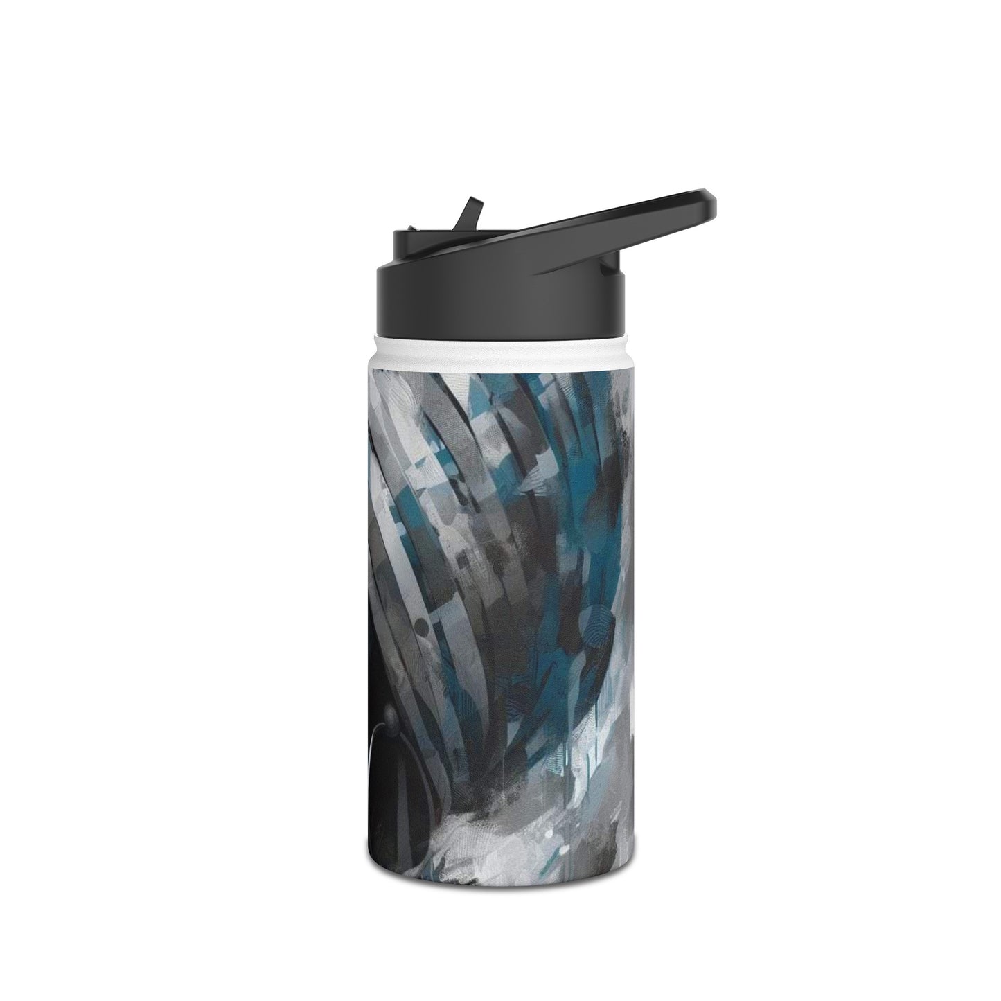 Focused Stainless Steel Water Bottle, Standard Lid