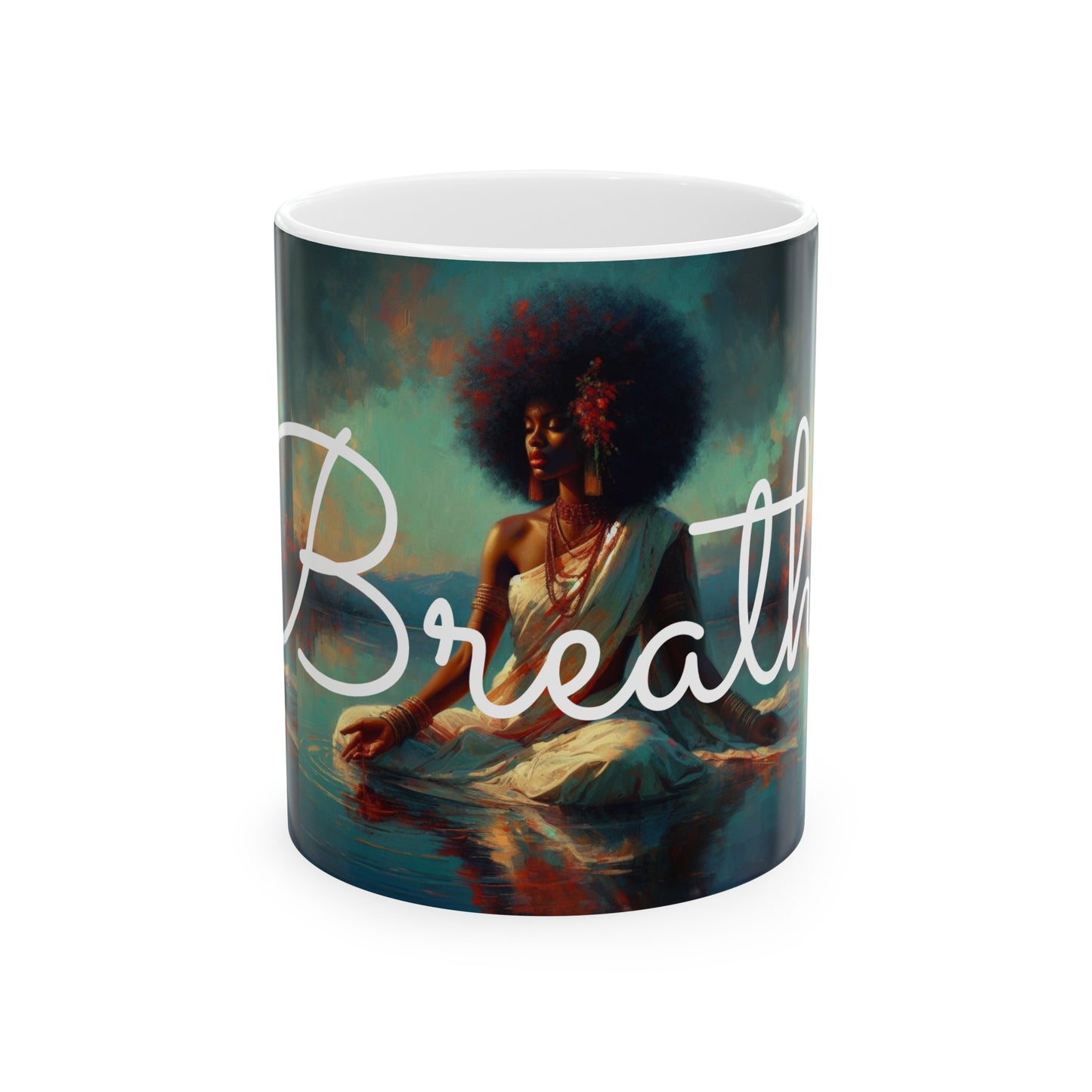 Breathe Ceramic Mug, (11oz, 15oz)