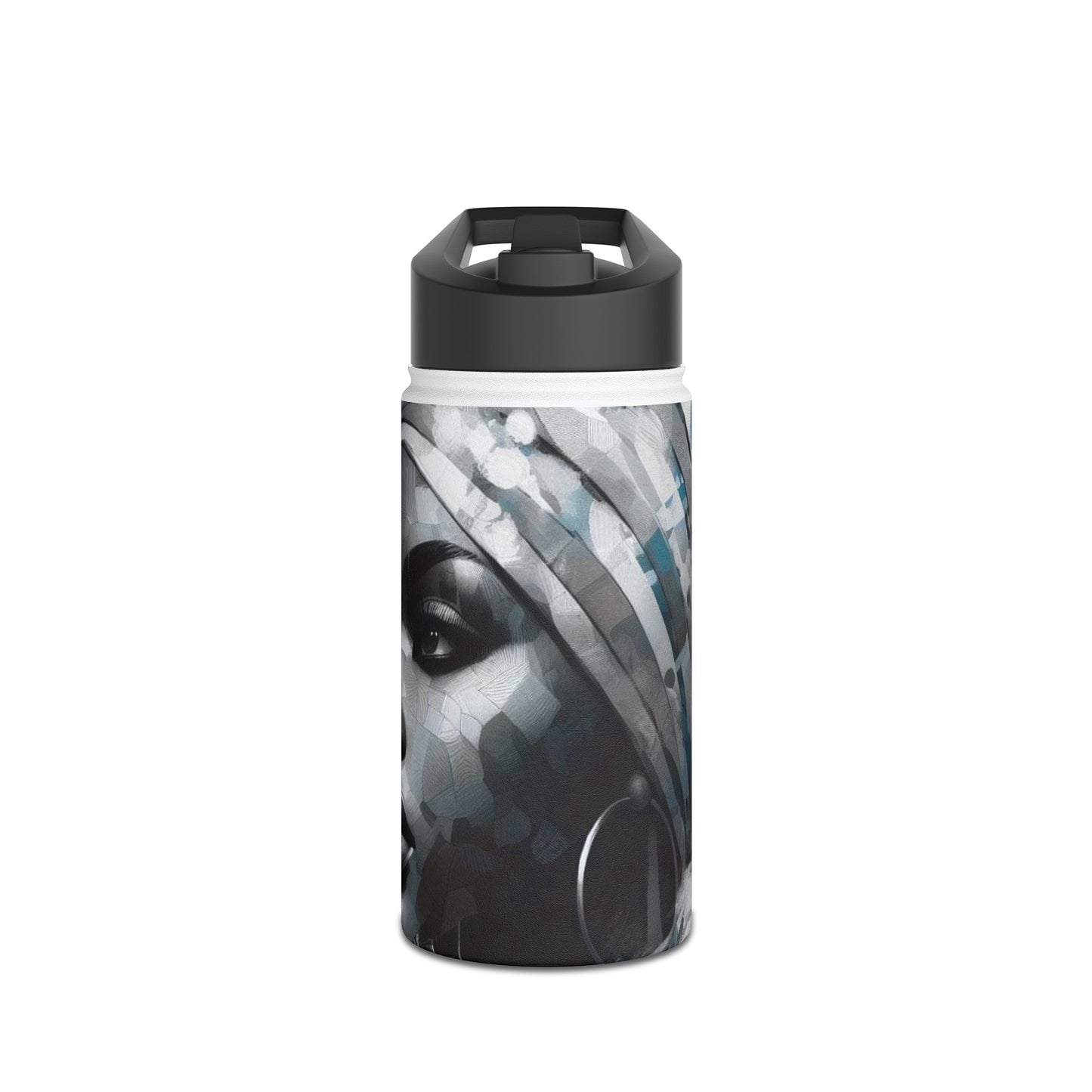 Focused Stainless Steel Water Bottle, Standard Lid