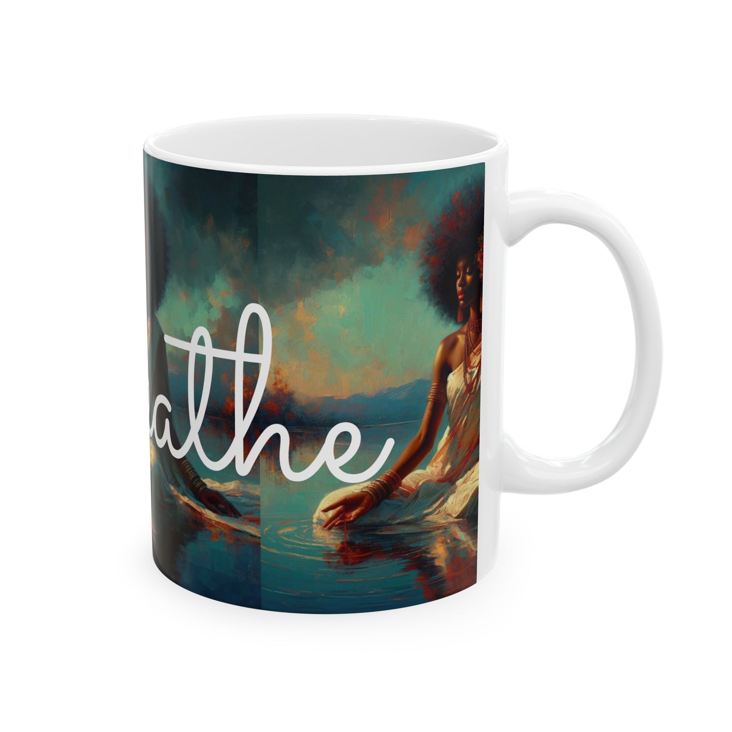 Breathe Ceramic Mug, (11oz, 15oz)