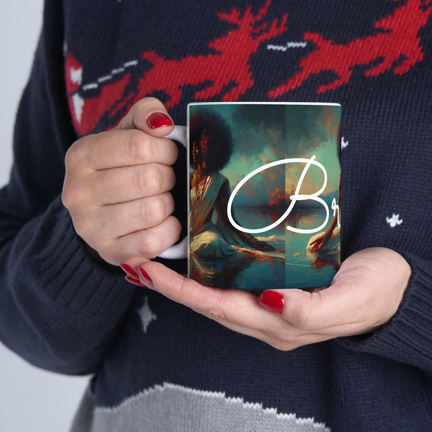 Breathe Ceramic Mug, (11oz, 15oz)