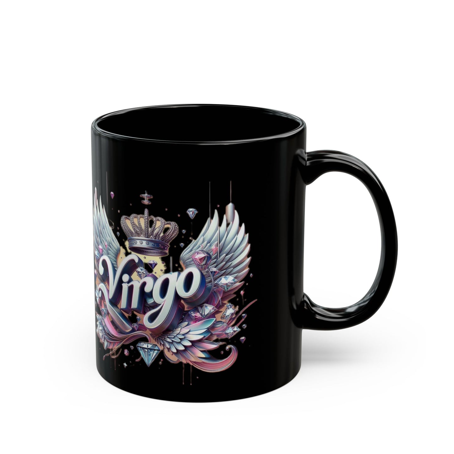 Black Virgo Mug (11oz, 15oz)