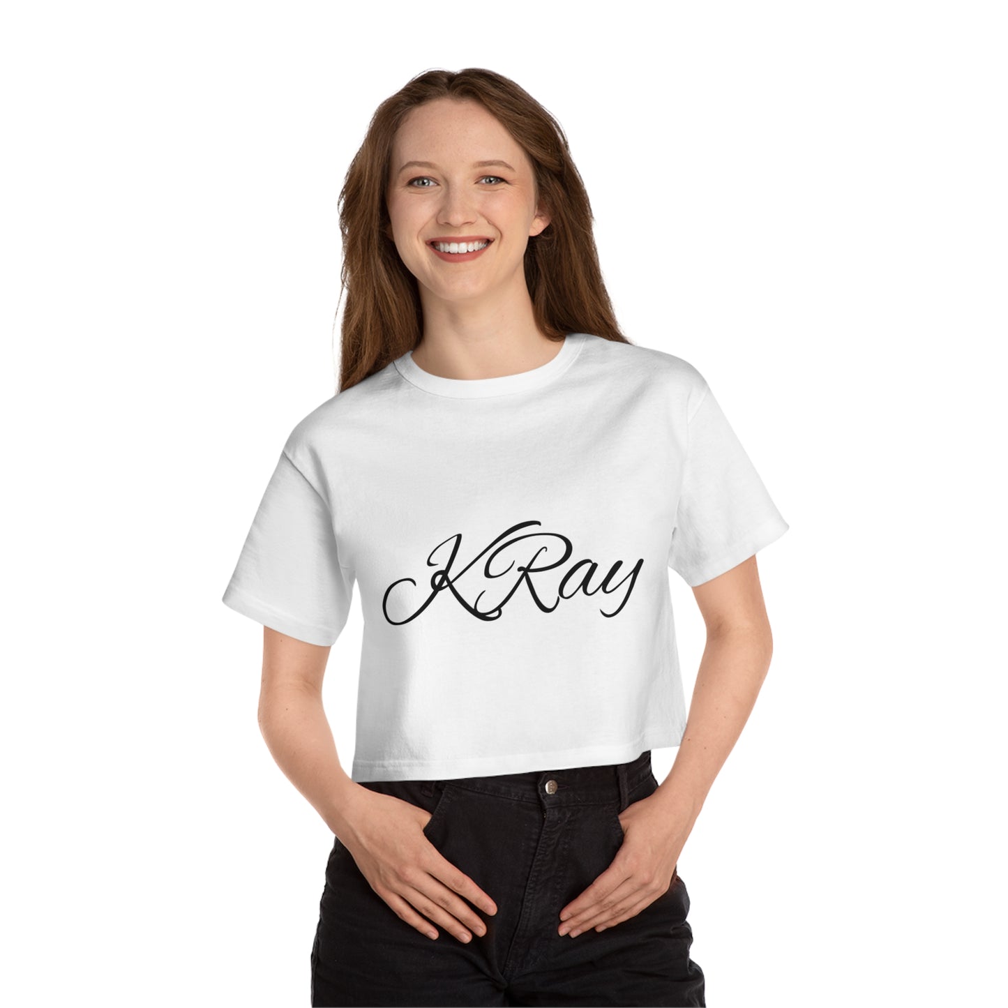 Champion Women's Heritage Cropped T-Shirt Kray Merch